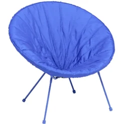 Housse ronde pour fauteuil Urban bleue Ø85cm