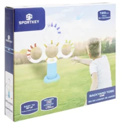 Jeu d'adresse gonflable en plastique Ø40xH152cm