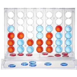 Jeu 4 d'affilés transparent