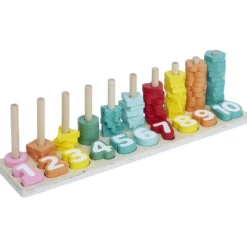 Jeu de calcul type Montessori en bois