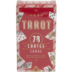 Jeu de 78 cartes pour tarot
