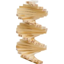 Jeu de construction en bois 100 pièces