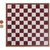 Jeu de dames en bois
