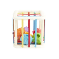 Jeu de motricité fine cube et formes 6 pièces 11x11x11cm