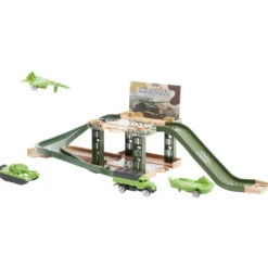Jeu de parking militaire à construire avec 4 véhicules 19 pièces