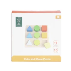 Jeu du tic tac forme en bois