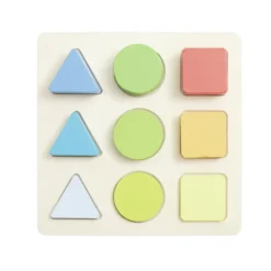 Jeu du tic tac forme en bois