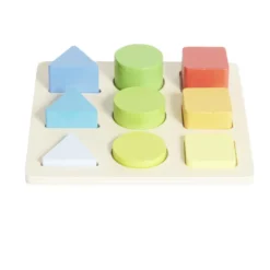 Jeu du tic tac forme en bois
