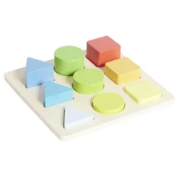 Jeu du tic tac forme en bois