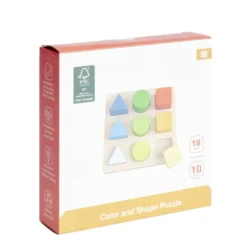 Jeu du tic tac forme en bois