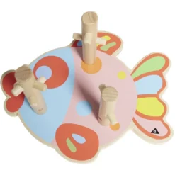 Jeu d'éveil Empil'ô type Montessori en bois