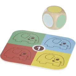 Jeu en bois Éléphant à empiler - 46 pièces