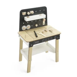 Jeu établi de bricolage avec outils en bois