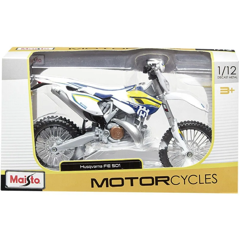 Jouet moto métal et plastique