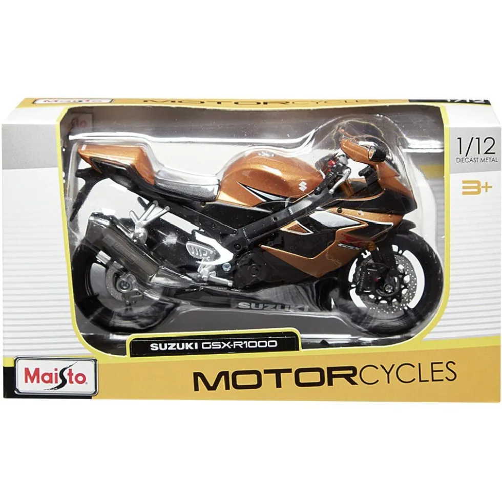 Jouet moto métal et plastique