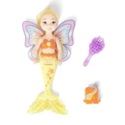 Jouet poupée sirène avec 2 accessoires