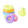 Jouet pour le bain canard et anneaux à empiler