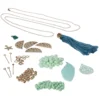 Kit de création collier et bracelet cuivre menthe