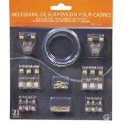 Kit de suspension pour cadres tableaux