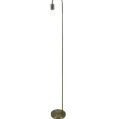 Lampadaire filaire doré Ø20xH150cm