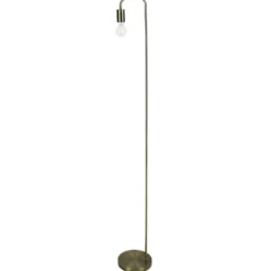 Lampadaire filaire doré Ø20xH150cm