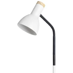 Lampadaire noir et blanc H150cm