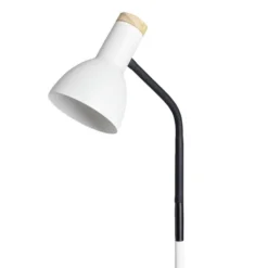 Lampadaire noir et blanc H150cm