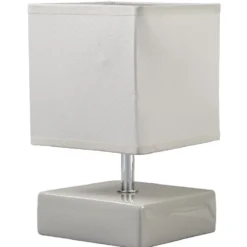 Lampe carrée beige