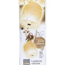 Lanterne volante blanche