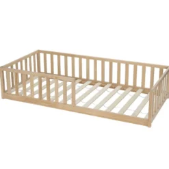 Lit enfant en bois Nicolas 198x96xH45cm