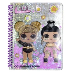 Livre coloriage à sequin 15,5x19cm