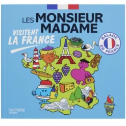 Livre d'histoire Les Monsieur Madame visitent la France 40 pages