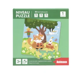 Livre 3 puzzles magnétiques pour enfant
