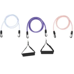 Lot de 3 bandes de résistance 10/15/20kg L156cm