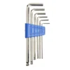 Lot de 6 clés à 6 pans acier
