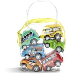 Lot de 6 jouets véhicules de chantier