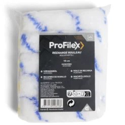 Lot de 5 rouleaux de peinture microfibre 10cm