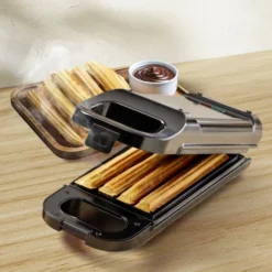 Machine à churros Homday en aluminium 750W 31,5x12,5xH8,5cm