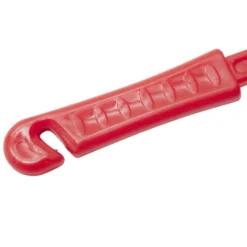 Marteau voiture brise-vitre métal et plastique rouge L15,5cm