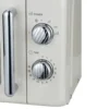 Micro-ondes rétro vintage 20L 6 niveaux de puissance 700W