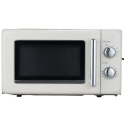 Micro-ondes rétro vintage 20L 6 niveaux de puissance 700W