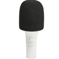 Micro pour karaoké 3en1 avec 3 effets de voix 5W L20cm
