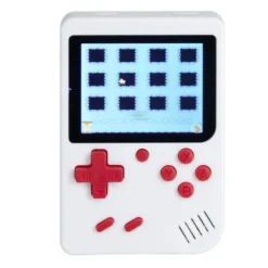 Mini console de jeux avec 200 jeux - 2 modèles rouge ou noir