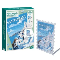Mini puzzle cadre en carton 150 pièces 16,5x6xH12cm (4 modèles)