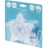 Mini tapis de douche antidérapant forme étoile x6