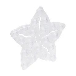 Mini tapis de douche antidérapant forme étoile x6