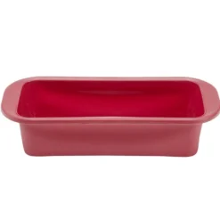 Moule à cake en silicone et armature acier 31x13,8xH7,3cm