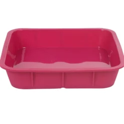 Moule carré silicone rose