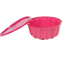 Moule à charlotte silicone rose