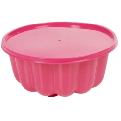 Moule à charlotte silicone rose